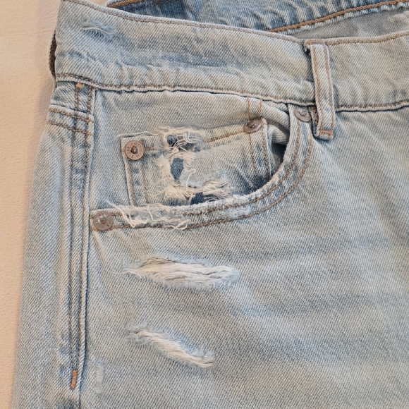 NWT American Eagle Outfitters Light Blue Skater Jeans - Picture 4 of 13